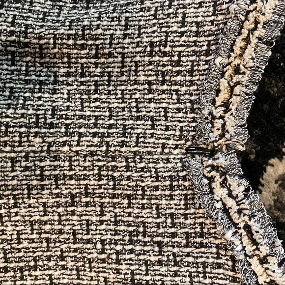 SHEIN Tweed Peplum Top - Picture 6 of 6